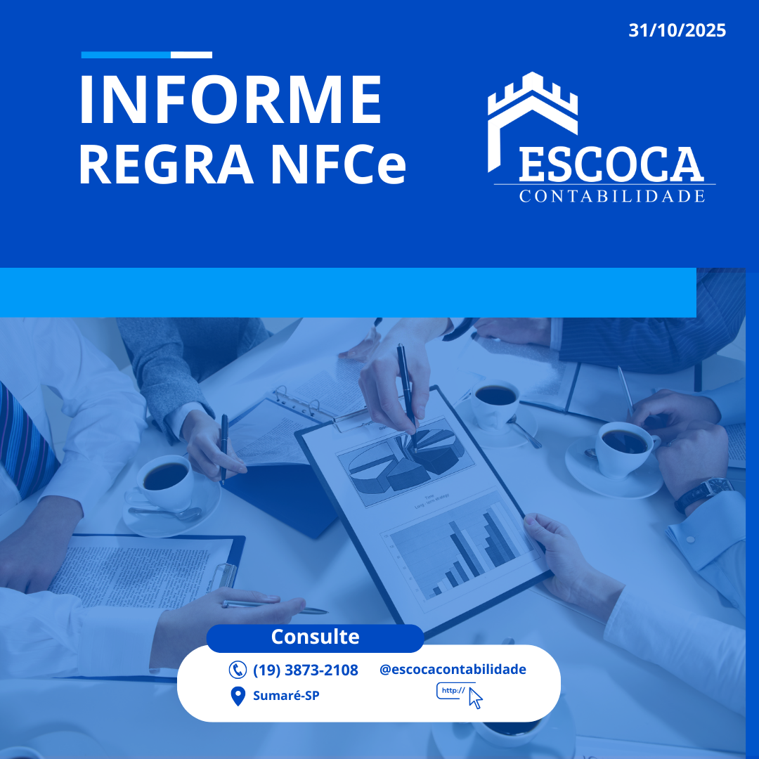NFC-e apenas para CPF em 03/11/2025