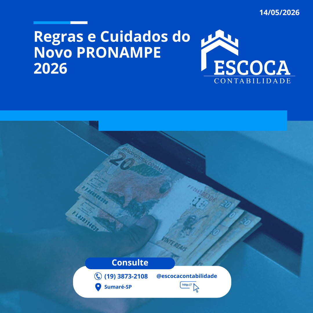 Novo PRONAMPE 2026
