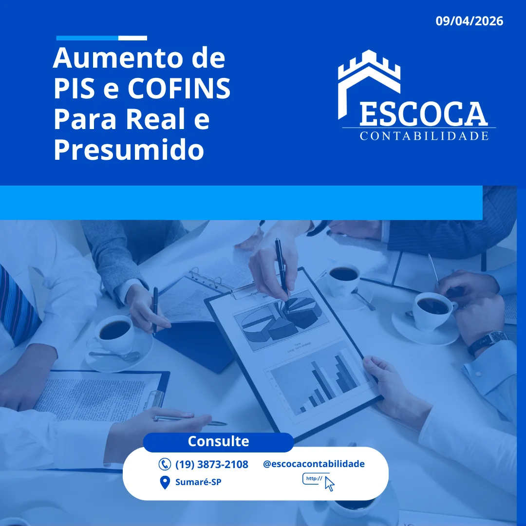 Reforma Tributária – Majoração de PIS e COFINS.