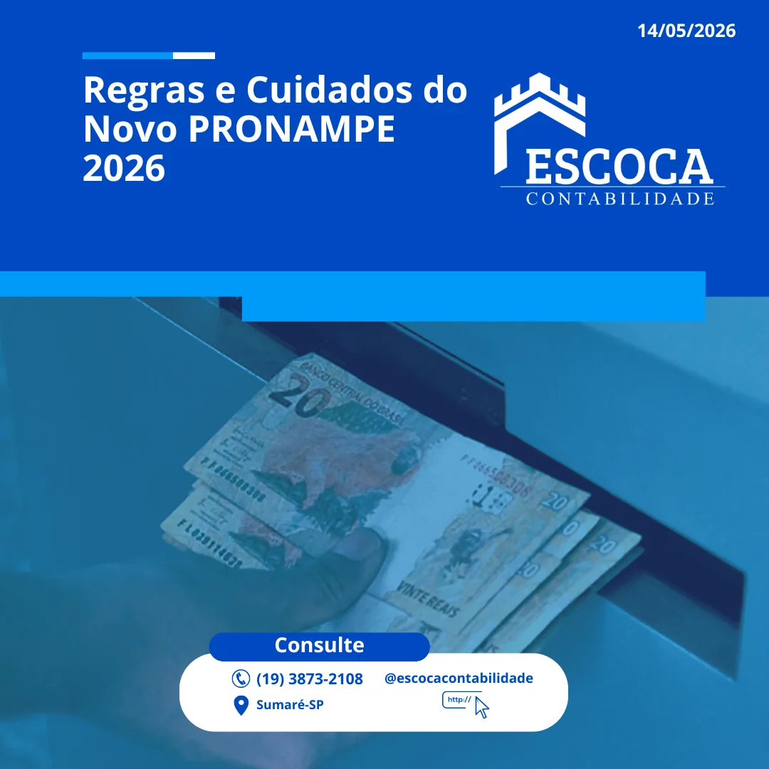 Novo PRONAMPE 2026